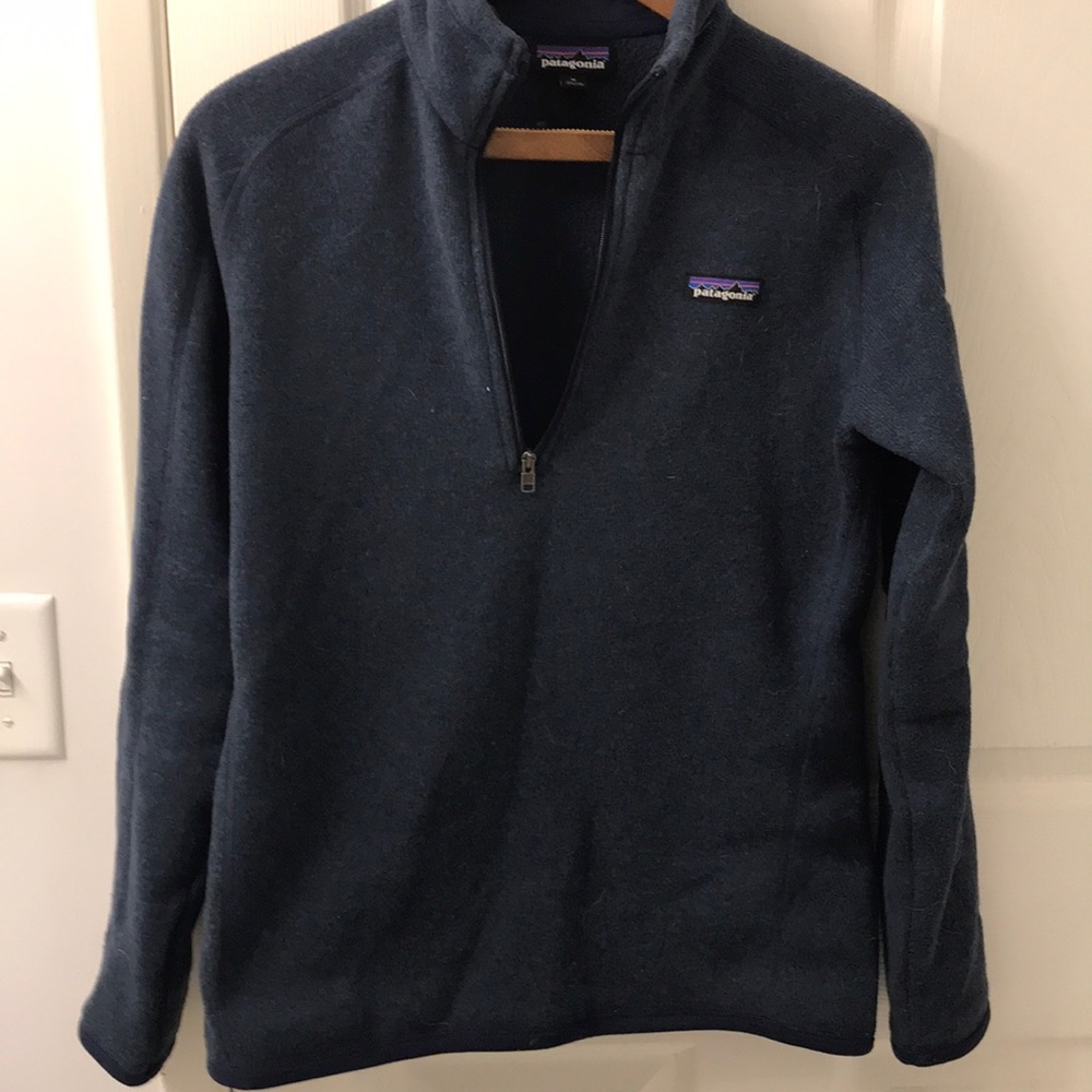 EUC Patagonia 1/4 zip Better Sweater Navy